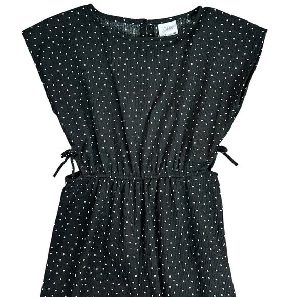 ZARA KIDS Girls Black Dot Romper 8 - Picture 3 of 4